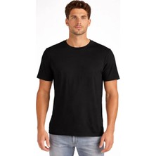 ÇK Tekstil Basic Tişört 30/1 Süprem Pamuk Düz Renk S-M-L-Xl-Xxl Rahat Kalıp