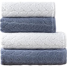 Hepta Collection Havlusu, 4' 2 (70X140),2 (50X90) , Kullanıma % (-)
