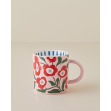 English Home Bright Parade New Bone China Kupa 370 ml Renkli