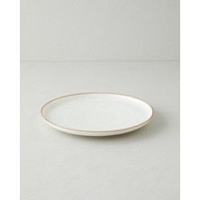 English Home Antiquelle Porselen Servis Tabağı 25 cm Krem