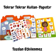 Senka Mey Ithalat® Tekrar Kullanılabilen Ilk Sticker Kitabım My Body