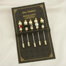 Marsilyan 5 Adet Inci Kristal Şal Iğnesi