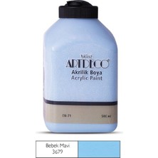Artdeco Akrilik Boya 70L-3679 Bebek Mavi 500 ML
