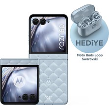 Motorola Razr 60 256 GB 8 GB Ram Swarovski Özel Seri (Moto Buds Loop Swarovski Kulaklık Hediyeli)