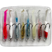 Effe Raglou 5cm 1.2gr 8 Adet Silikon Yem Mix