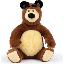 Senka Mey Ithalat® Masha ile Koca Ayı 20 cm Peluş 12 cm Bebek MHA21000