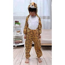 Senka Mey Ithalat® Çocuk Kaplan Kostumu - Aslan Kostümü 4-5 Yaş 100 cm