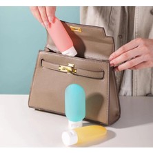 Eco Lounge Seyahat Tipi Doldurulabilir Krem Şampuan Kutusu 3 Lü Set