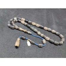 İskeçe Tesbih Uğur Şener Usta Eseri̇ Imame Halkalı Çi̇ft Kat Ci̇lalı Sıkma Kehri̇bar
