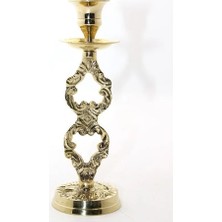 Eco Lounge Tekli Pirinç Şamdan Model 4