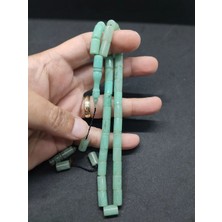 İskeçe Tesbih Erhan Turan Usta Eseri̇ 0.6 Şeffaf Deli̇m Çi̇ft Kat Ci̇lalı Ok Gi̇bi̇ Sıkma Kehri̇bar