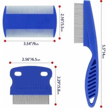 Eco Lounge Evcil Hayvan Tarak Seti 4'lü Bit Tarağı Ked Köpek Tüyüne Uygun