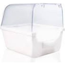 Plastik Kuş Banyoluğu Beyaz