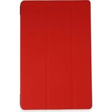 TeknoKapsül Ipad Pro 13 (2024) Kılıf Tablet Smart Kılıf - Kırmızı