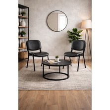 Ofis Yap Öğretmen Sandalyesi Büro Ofis Sandalyesi Toplantı Sandalyesi Misafir Bekleme Sandalye 2ADT