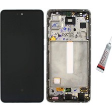 SDT Samsung A52S Incell Ekran Dokunmatik Çıtalı (Siyah) B7000 Yapıştırıcı