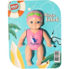 Senka Mey Ithalat® URT031-001 Kartela Yüzen Bebek -Birliktoys