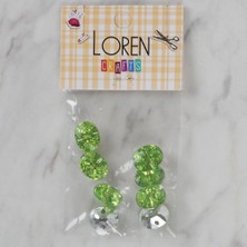 Durukar Loren Crafts Yeşil 8 Li Düğme - 247