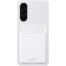 Samsung Galaxy A37 Kart Bölmeli Kılıf-Gri