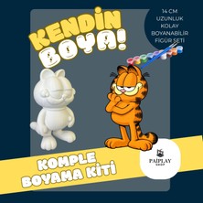 Paiplay Garfield - Boyama Seti ve Garfield Figürü
