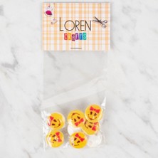 Durukar Loren Crafts 8 Li Sarı Düğme - 665
