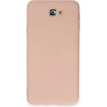 Beei Galaxy J7 Prime Kılıf Nano Içi Kadife - Pudra