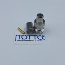 Motto RG213 N Dişi Sıkmalı Konnektör