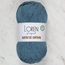 Durukar Loren Natural Cotton Petrol Yeşili El Örgü Ipi - R