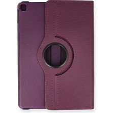 Pileli Store Pilelistore   iPad Pro 13 (2024) Kılıf 360 Tablet Deri Kılıf - Mürdüm