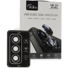 Beei Joko Galaxy S24 Pvd Metal Kamera Lens - Derin Mor