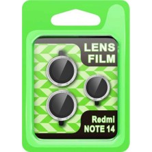 Beei Note 14 5g Raze Metal Kamera Lens - Gümüş