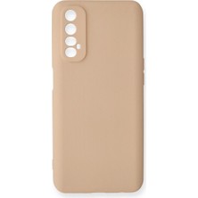 Beei Realme 7 Kılıf Nano Içi Kadife - Pudra