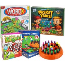 Moli Toys 3-99 Yaş 4' Lü Eğlenceli Kutu Oyunu Seti