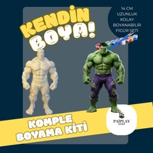 Paiplay Hulk - Boyama Seti ve Hulk Figürü