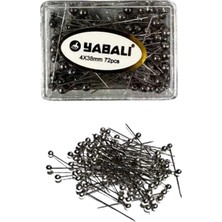 Durukar Toplu Iğne Siyah 72'li 4X38 mm