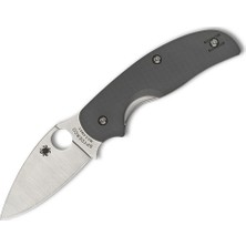 Spyderco Sage 1 Cool Gray G-10 Maxamet Plainedge Çakı