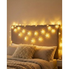 Eco Lounge Dekoratif Yıldız LED Aydınlatma 5 Metre Sabit Işık Iç Mekan Kullanım