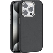 Beei Joko 14 Pro Max Kılıf Wonder Deri Magsafe Kapak - Siyah