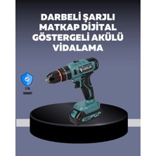 Eco Lounge Güçlü Şarjlı Matkap Vidalama Çift Batarya