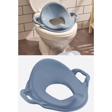 Ttt Mavi Kulplu Çocuk Klozet Adaptörü