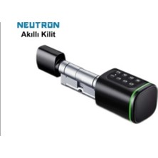 Neutron NTL-SC-02FKPB Akıllı Kapı Kilidi Siyah