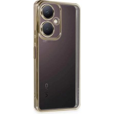 Beei Vivo Y27 Kılıf Lensli - Gold