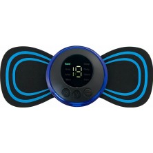 Eco Lounge Kelebek Masaj Aleti Bel Sırt Bacak Kol Titreşimli Masaj Pedi Şarjlı 8 Modlu Vücut Tens Cihazı