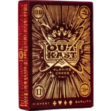 Theory11 Outkast Premium Red Oyun Kartı