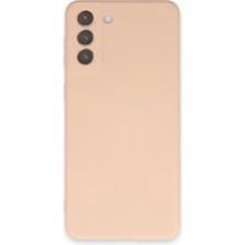 Beei Galaxy S21 Kılıf Nano Içi Kadife - Pudra
