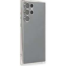 Beei Galaxy S22 Ultra Kılıf Lensli - Gümüş
