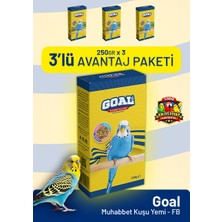 Bird Food Energy Goal Muhabbet Kuşu Yemi/fb 250 G - 3 Adet