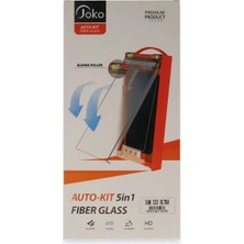 Beei Joko Galaxy S23 Ultra Autokit 5in1 Fiber Hayalet Cam Ekran Koruyucu
