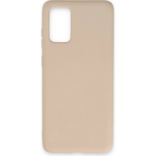 Beei Galaxy S20 Kılıf Nano Içi Kadife - Pudra