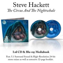 SoundBox Steve Hackett - The Cırcus And The Nıghtwhale - 1 CD + 1 Bluray ( Plak Değildir CD ve Bluray Dir.)